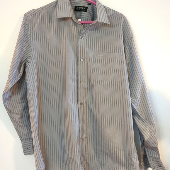 Hugo Boss Other - Boss Hugo Boss striped shirt Sz 16/L